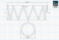 Arc spiral FAI AutoParts, Cod: FPCS227