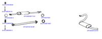 Sistem de esapament OPTIMAL, Cod: OP-EXSPG248