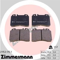 Bremsbelagsatz, Scheibenbremse