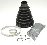 Faltenbalgsatz, Antriebswelle