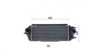 Thumbnail - Intercooler, inlaatluchtkoeler - CI694000S - MAHLE