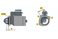 BOSCH Startmotor / Starter 5