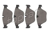 комплект спирачно феродо, дискови спирачки