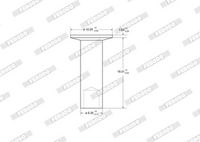 FERODO Spreidniet, trommelremvoering 2