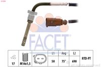 Sensor, Abgastemperatur