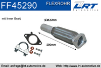 Flexrohr, Abgasanlage
