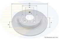 Disc frana COMLINE, Cod: ADC5093