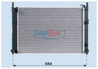 Radiator, racire motor JAPKO, Cod: RDA053077