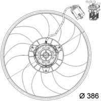 Thumbnail - Koelventilatorwiel - CFF160000P - MAHLE