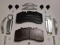 Bremsbelagsatz, Scheibenbremse