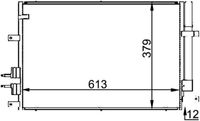 Thumbnail - Condensor, airconditioning - AC693000P - MAHLE