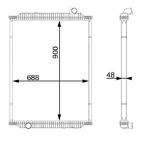 Thumbnail - Radiateur - CR717000S - MAHLE