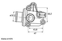 Thermostat, Kühlmittel