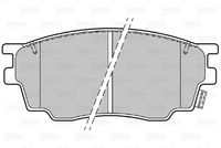 Bremsbelagsatz, Scheibenbremse
