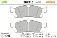 Bremsbelagsatz, Scheibenbremse