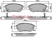 Bremsbelagsatz, Scheibenbremse