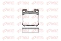 комплект спирачно феродо, дискови спирачки