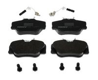 Bremsbelagsatz, Scheibenbremse