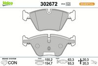 Bremsbelagsatz, Scheibenbremse