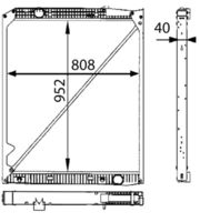 Thumbnail - Radiateur - CR670000P - MAHLE