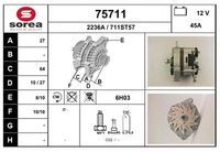 Generator / Alternator EAI, Cod: 75711