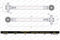 MONROE Draagarm, wielophanging 2