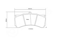 BREMBO High performance remblokkenset 3