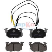 комплект спирачно феродо, дискови спирачки