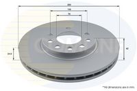 Disc frana COMLINE, Cod: ADC1113V