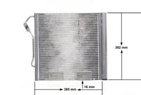 Thumbnail - Condensor, airconditioning - AC451000S - MAHLE