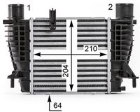 Thumbnail - Intercooler, inlaatluchtkoeler - CI533000P - MAHLE