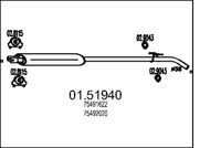 Mittelschalldämpfer