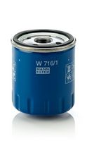 Filtru ulei MANN-FILTER, Cod: W 716/1