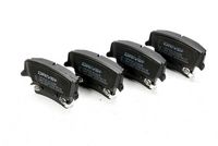 комплект спирачно феродо, дискови спирачки