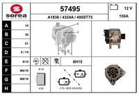 Generator / Alternator EAI, Cod: 57495