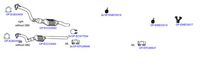 Sistem de esapament OPTIMAL, Cod: OP-EXSVG078