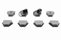 комплект спирачно феродо, дискови спирачки