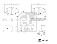 Bremsbelagsatz, Scheibenbremse