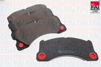 комплект спирачно феродо, дискови спирачки