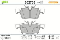 Bremsbelagsatz, Scheibenbremse