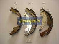 Set saboti frana JAPANPARTS, Cod: GF-212AF