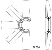 Thumbnail - Koelventilatorwiel - CFW17000P - MAHLE