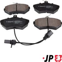 комплект спирачно феродо, дискови спирачки