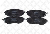 Комплект спирачно феродо, дискови спирачки 1148 002B-SX STELLOX