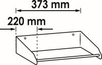 Papierrollenhalter, Werkzeugwagen