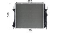 Thumbnail - Radiateur - CR1965000P - MAHLE