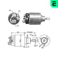 Solenoid, electromotor ERA, Cod: ZM4473