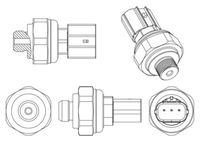 Thumbnail - Drukschakelaar, airconditioning - ASE10000P - MAHLE