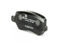 комплект спирачно феродо, дискови спирачки