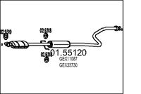 Mittelschalldämpfer